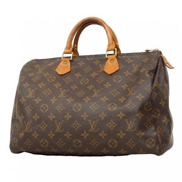 Louis Vuitton Handbags - LOUIS VUITTON Brown Monogram Speedy 35 Bag